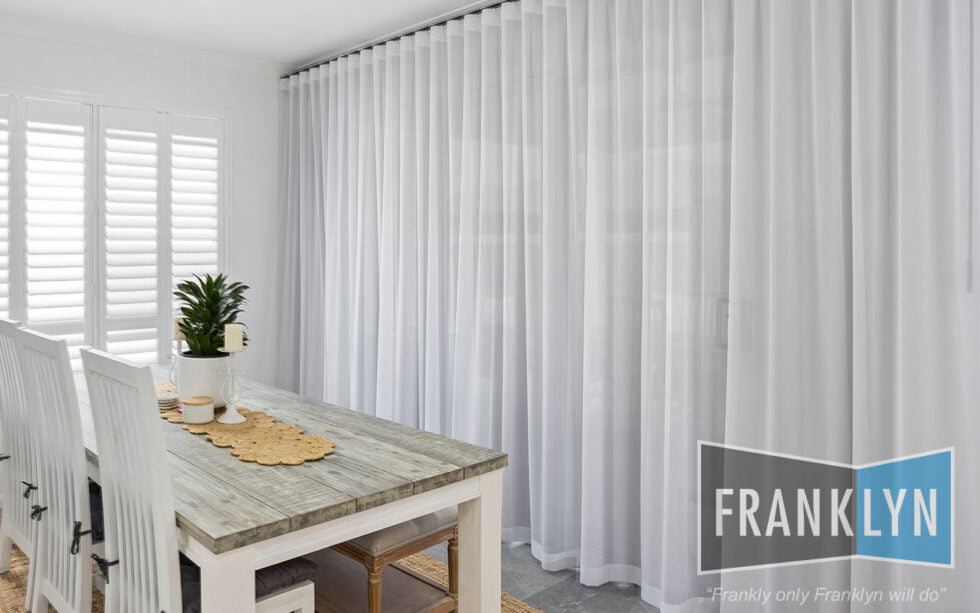 Double Track Curtains | Locally made here at Franklyn.