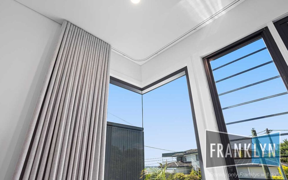 Curved Curtains Custom made by Franklyn to suit your home.